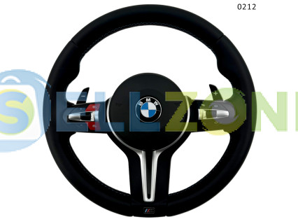 Τιμόνι BMW E series 1 3 X1 X5 X6 E90 E70 E53 M sport με κόκκινα κουμπιά - 0212